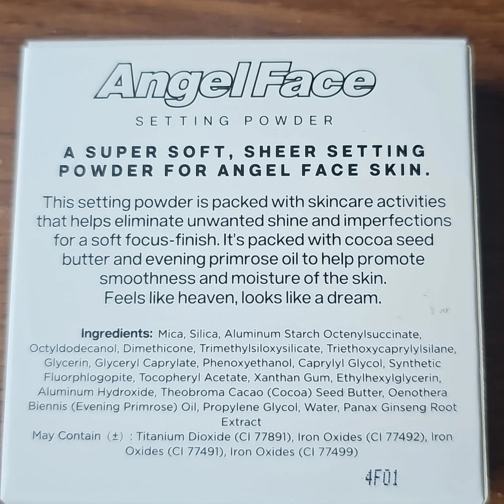 NIB TYS Beauty Angel Face Setting Powder - Heaven (Light)